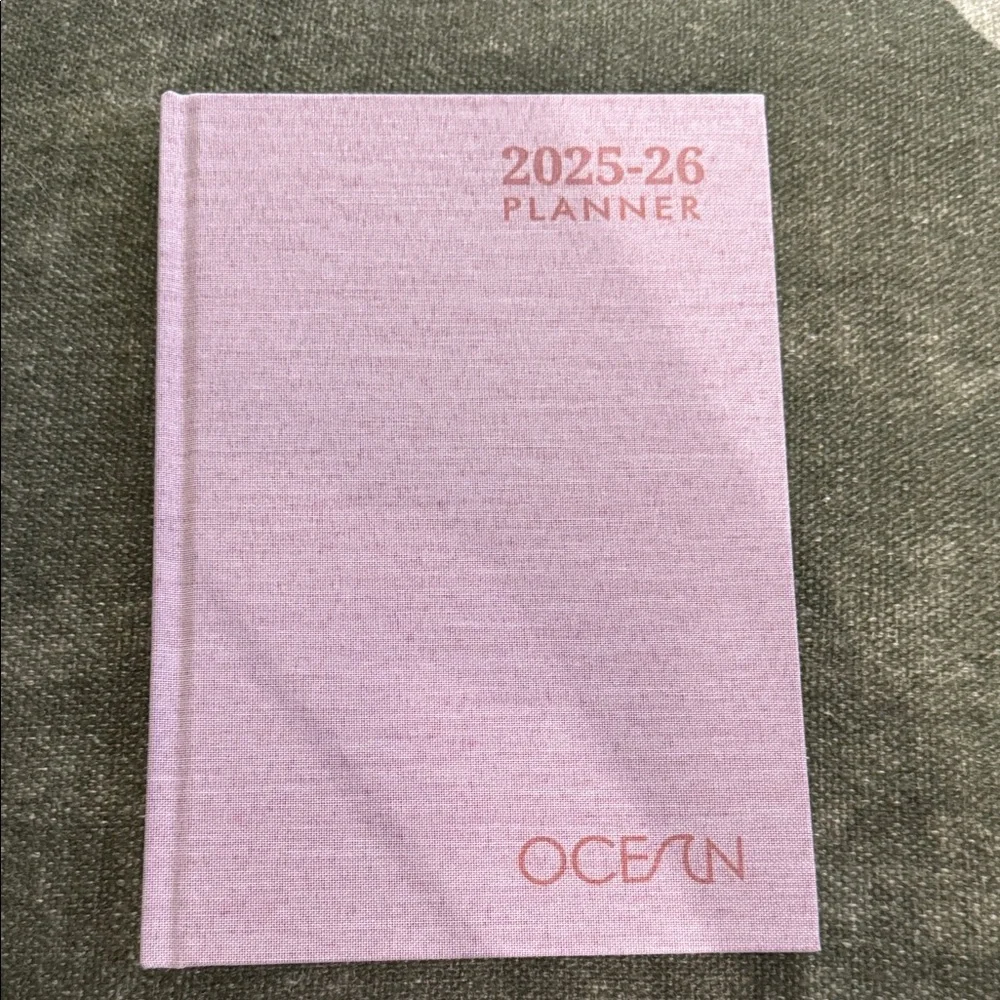 Pink 2025-26 Planner-Brand New!